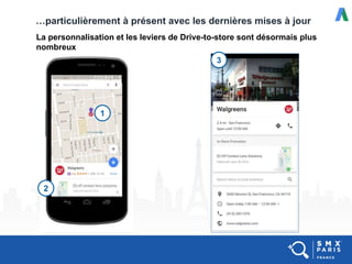 1
2
3
…particulièrement à présent avec les dernières mises à jour
La personnalisation et les leviers de Drive-to-store sont désormais plus
nombreux
 