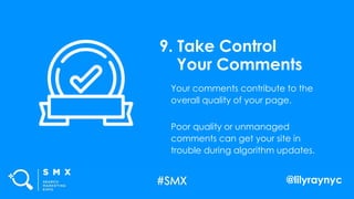 SMX West: Future-Proof Your Site for Google's Core Algorithm Updates by Lily Ray Slide 48