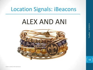 Trueffect Inc. Confidential. 2014© All Rights Reserved
3/18/2014Trueffect
18
Location Signals: iBeacons
ALEX AND ANI
 