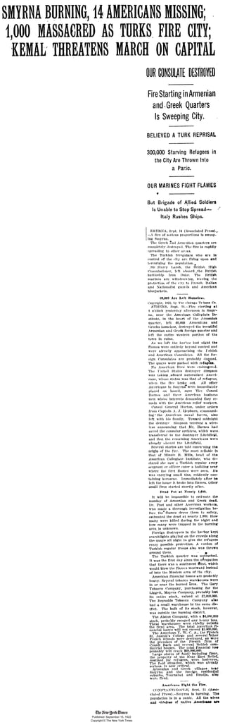 Published: September 15, 1922
Copyright © The New York Times
 
