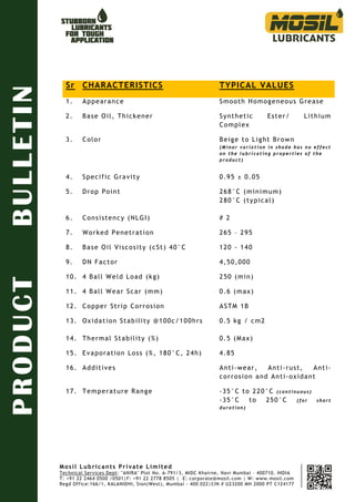 High temperature grease | PDF