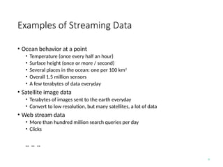 big data analytics ,stream analytics.... | PPTX