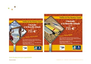 Quart de page presse pro et grand public 
                                            COMMUNICATION  :  STRATÉGIE  CONCEPTION  RÉDACTION  CRÉATION 
 