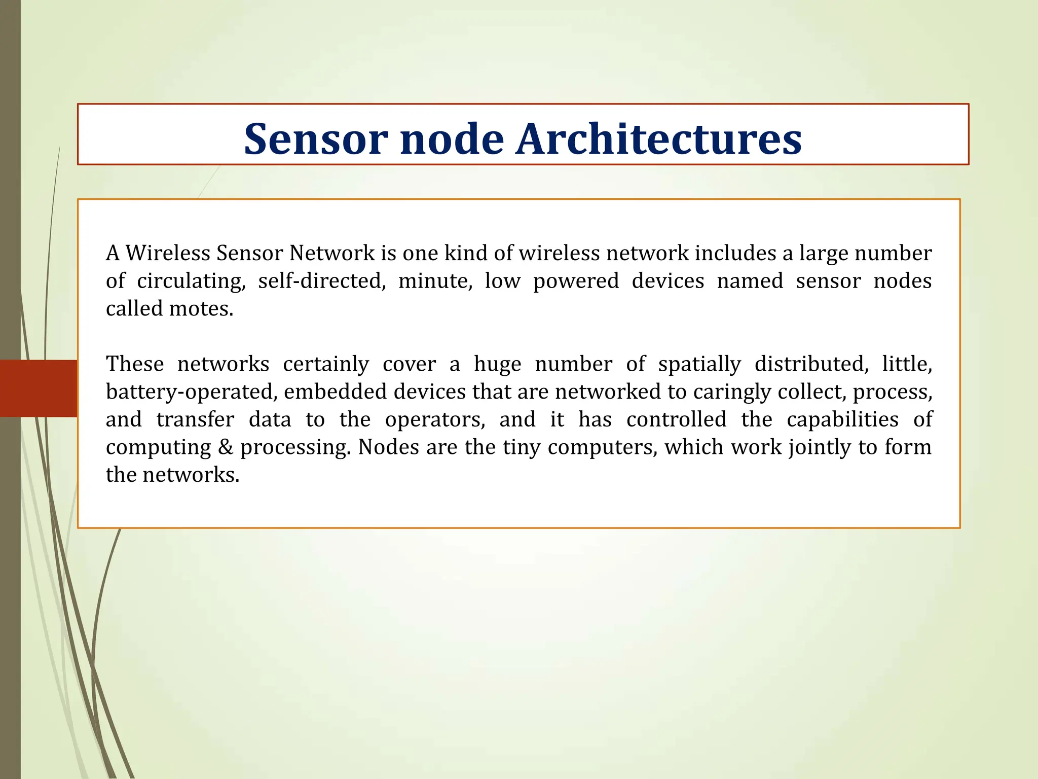 sensor networks unit wise 4 ppt units ppt | PPT