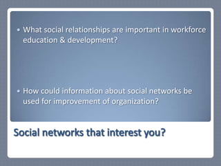 Social Network Analysis: An Overview