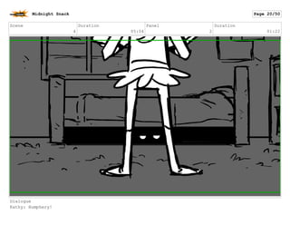 Scene
5
Duration
03:05
Panel
1
Duration
00:12
Midnight Snack Page 21/55
 