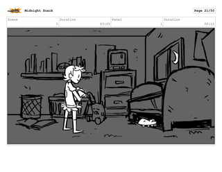 Scene
5
Duration
03:05
Panel
2
Duration
00:14
Midnight Snack Page 22/55
 