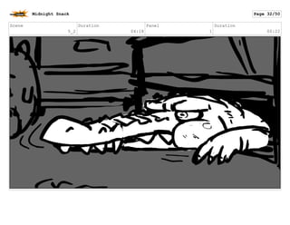 Scene
8
Duration
08:15
Panel
2
Duration
00:22
Midnight Snack Page 33/55
 