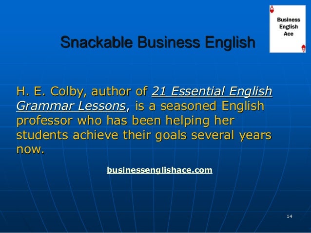 SnackableBusiness English Coordinating Conjunctions
