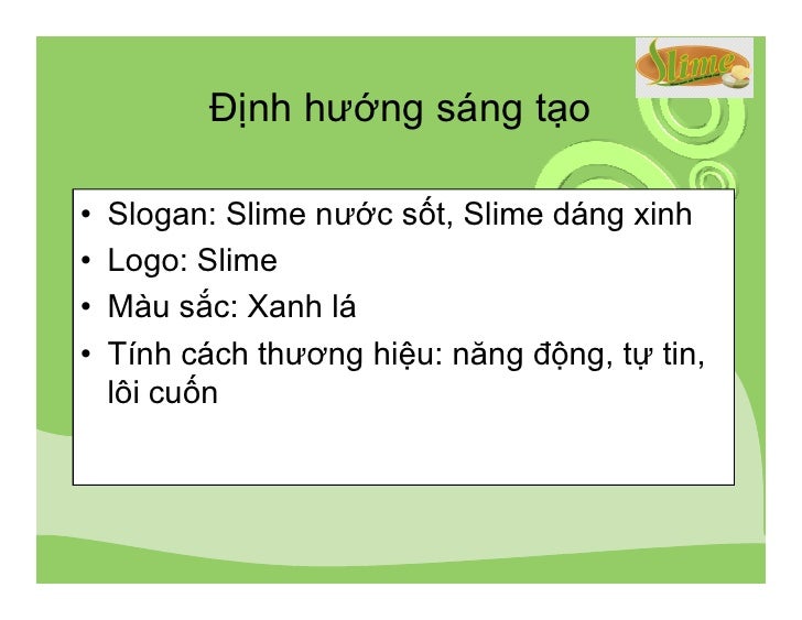 Slime Presentation