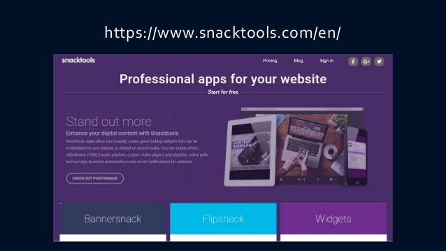 Snacktools
