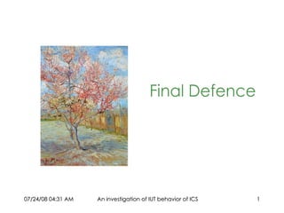 Final Defence 