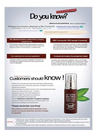 Snail essence | PDF