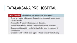 TATALAKSANA PRE HOSPITAL
 