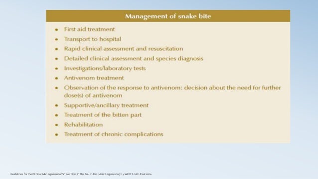 Snake bite medicine name image