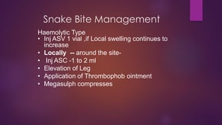 Asv Inj AN APPROACH TOWARDS AYURVEDIC - MODERN ASPECT ON MANAGEMENT OF SNAKE ...