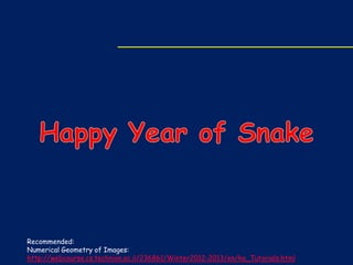 Recommended:
Numerical Geometry of Images:
http://webcourse.cs.technion.ac.il/236861/Winter2012-2013/en/ho_Tutorials.html

 