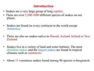 Snake farming slide | PPTX | Agriculture | Industries