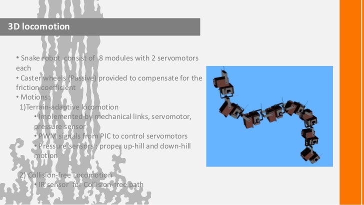 snake robot ppt