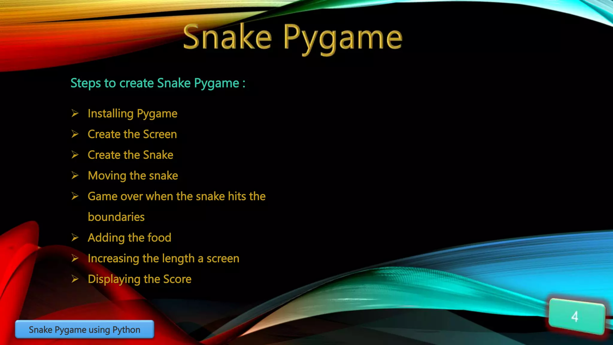 Snake PY Game.pptx