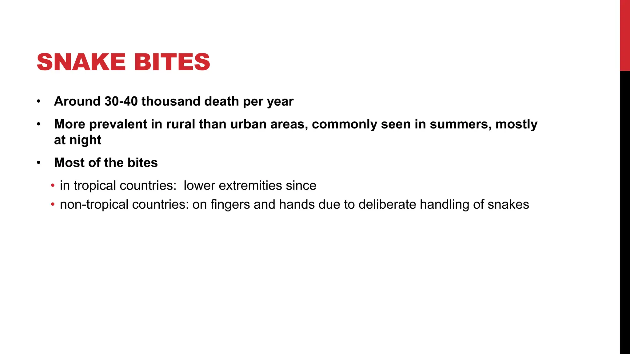 Details about snake bites their impact and remedies | PDF | First Aid ...
