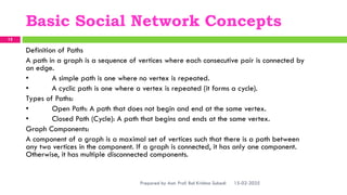 Mathematical Foundations For Social Network Analysis | PDF