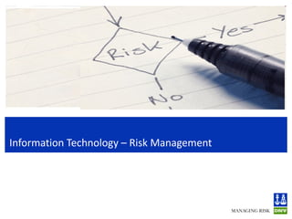 Information Technology – Risk Management 