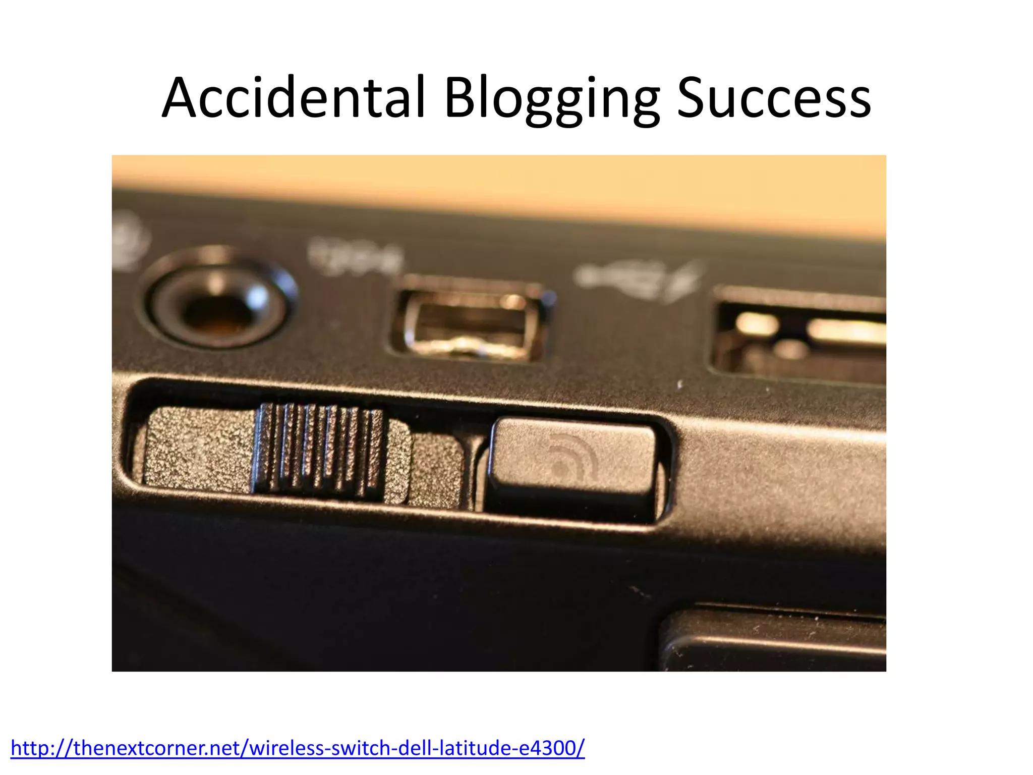 Accidental Blogging Success




http://thenextcorner.net/wireless-switch-dell-latitude-e4300/
 