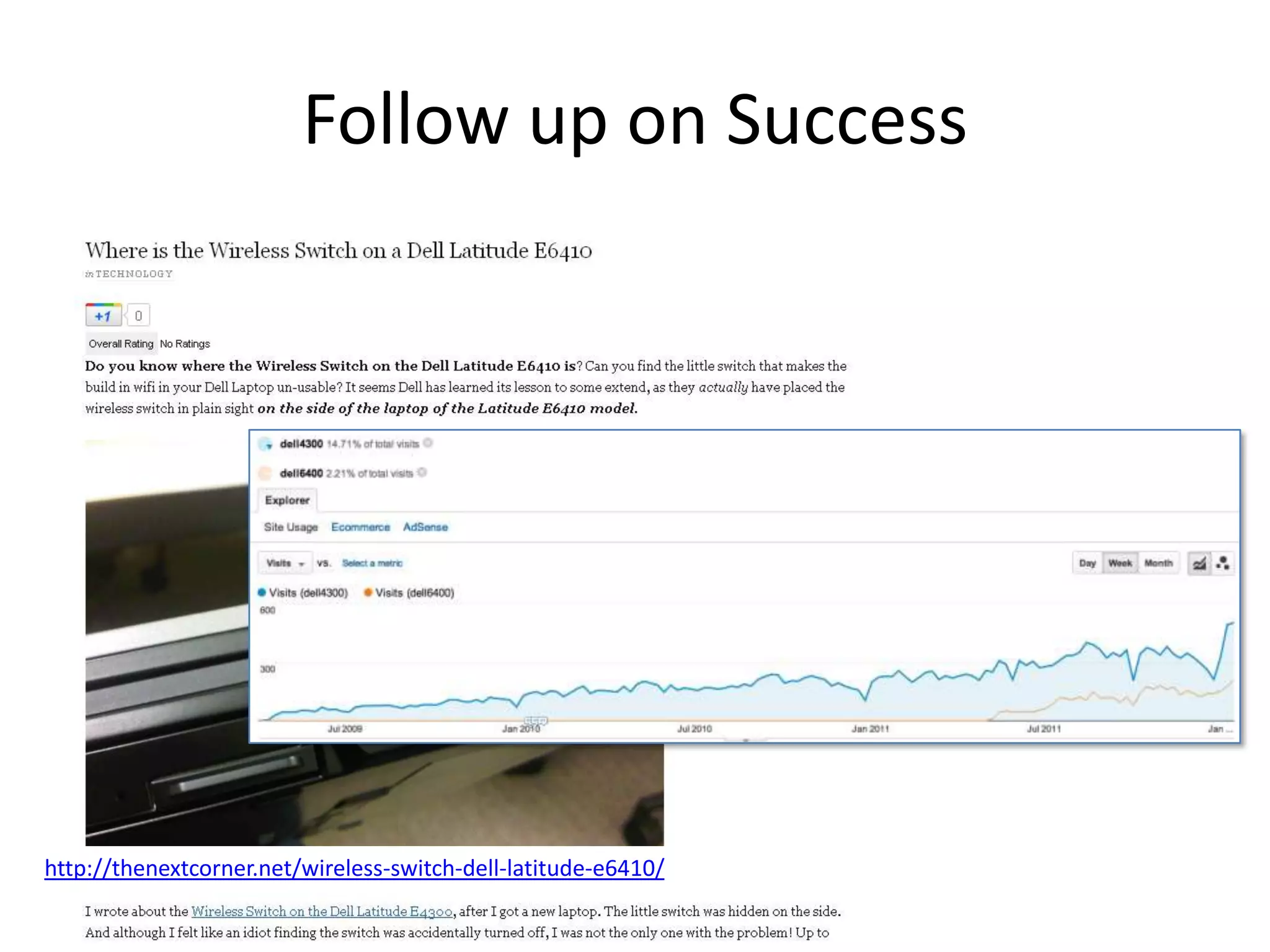 Follow up on Success




http://thenextcorner.net/wireless-switch-dell-latitude-e6410/
 