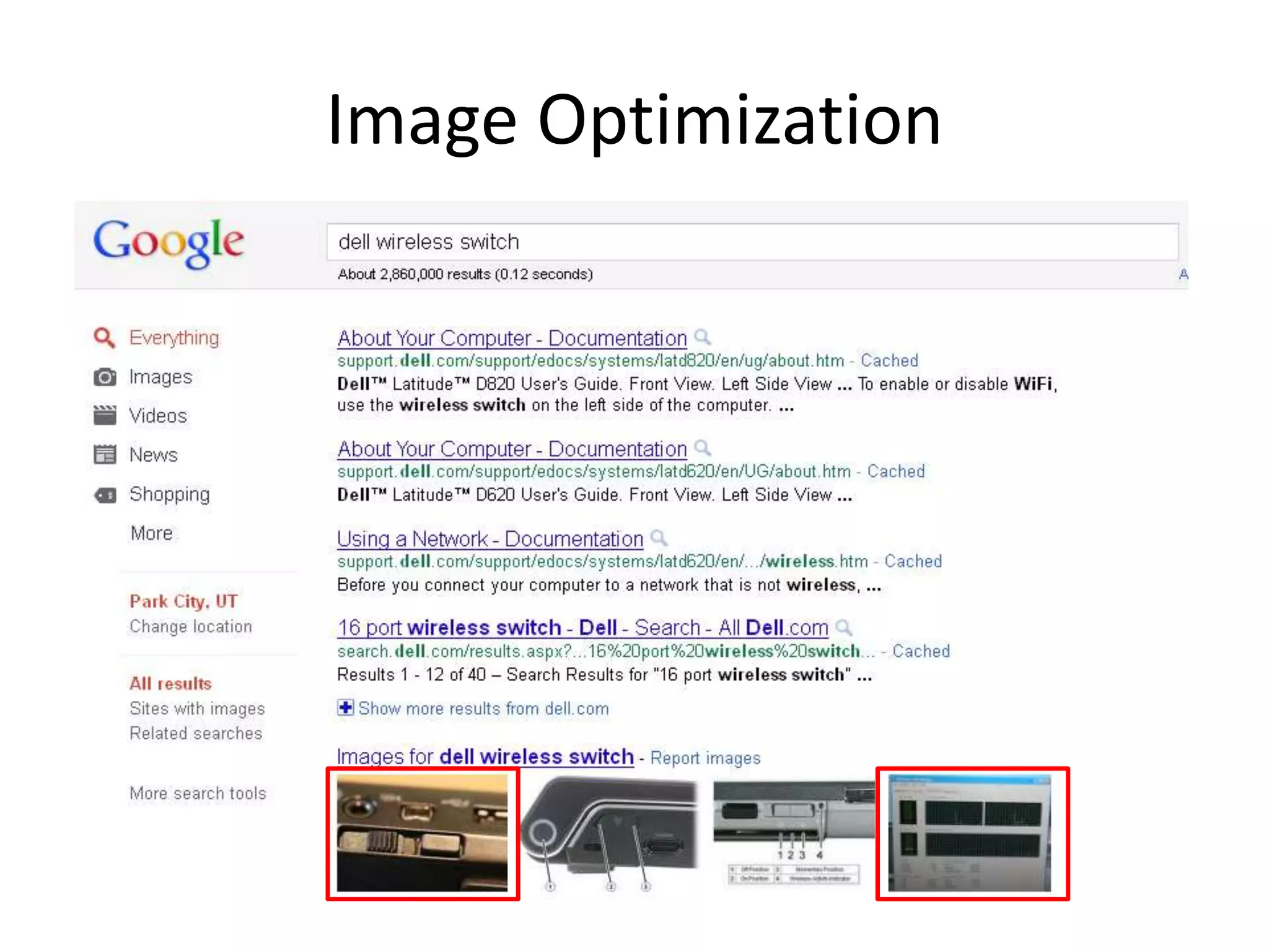 Image Optimization
 