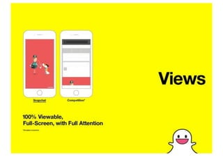 Snapchat Advertising Sales Deck