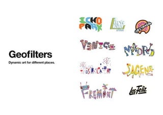 Snapchat Advertising Sales Deck