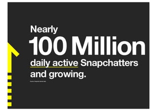 Snapchat Advertising Sales Deck