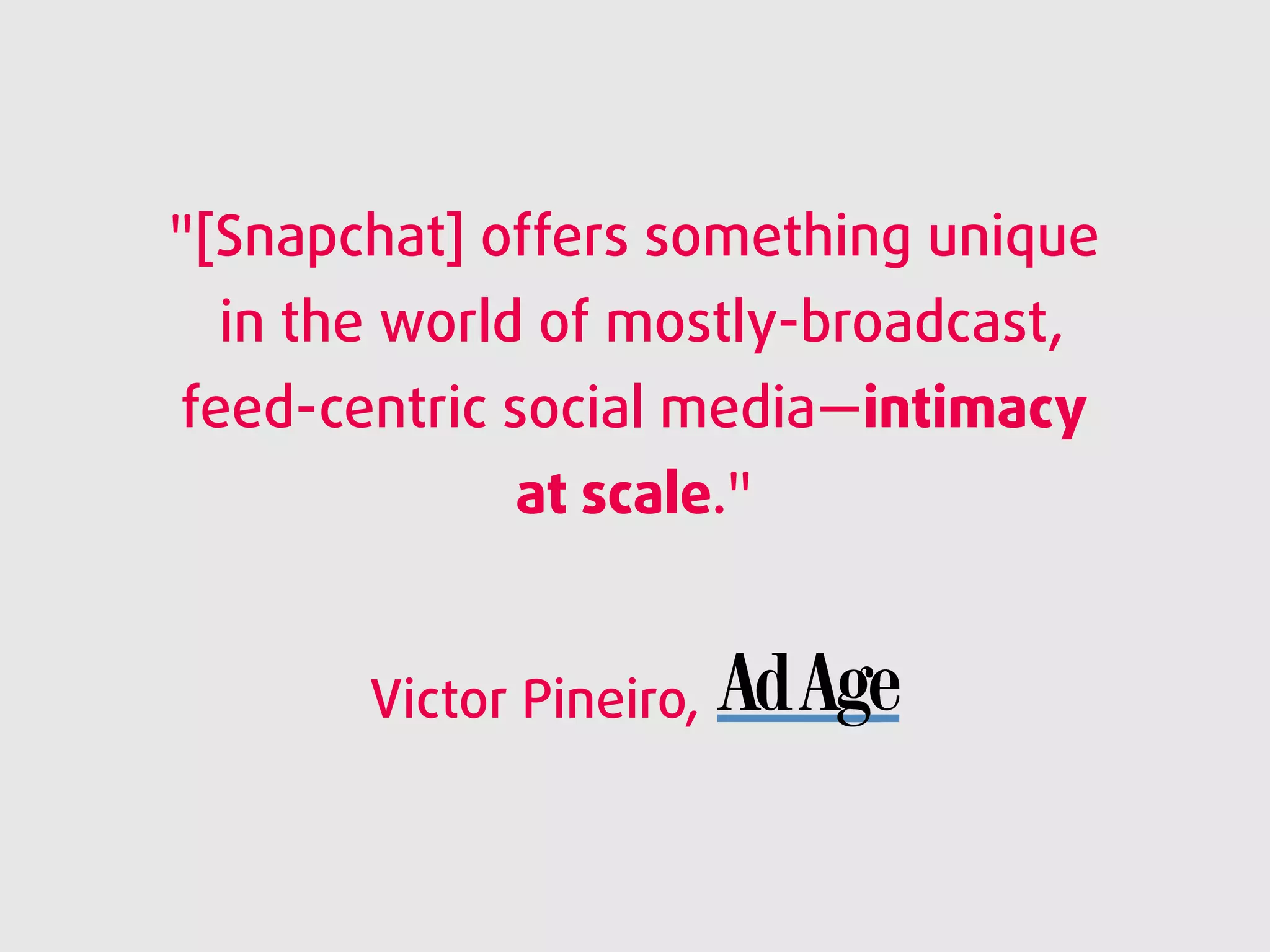 Snapchat Visual Marketing Strategy