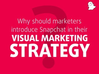 Snapchat Visual Marketing Strategy