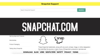 SNAPCHAT.COM
 