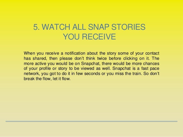 How To Get More Views On A Snapchat Story How To Get More Views On A Snapchat Story