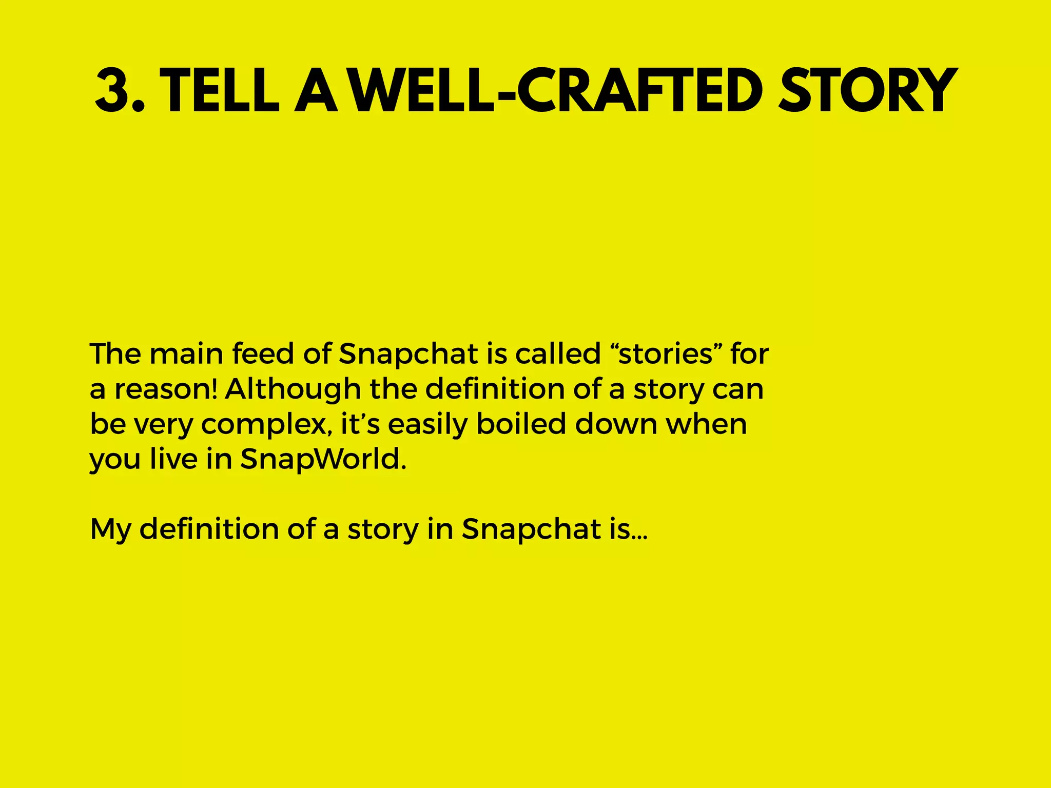 Your Complete Snapchat Playbook
