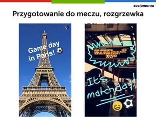 Przygotowanie do meczu, rozgrzewka
 