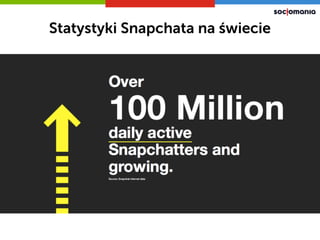 Statystyki Snapchata na śɾ𳦾
 
