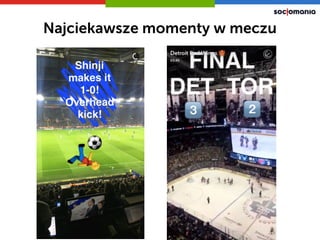 Najciekawsze momenty w meczu
 