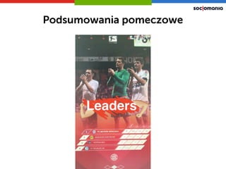 Podsumowania pomeczowe
 