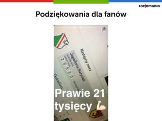 Podziękowania dla fanów
 