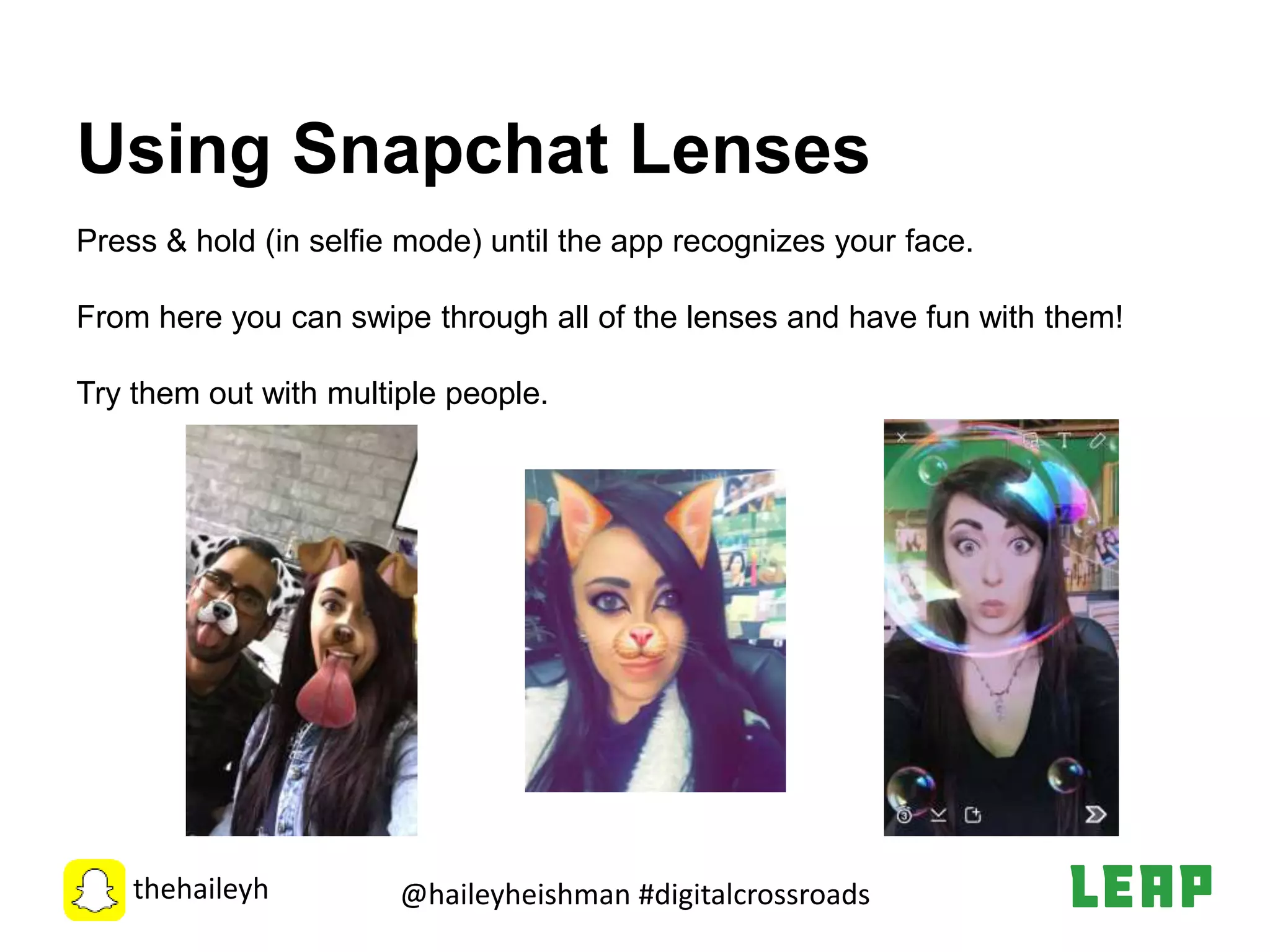 Snapchat Storytelling | PPTX