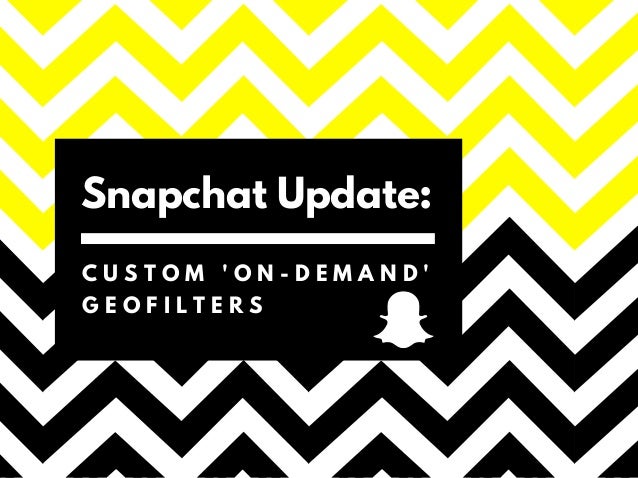 Snapchat Update: March 2016