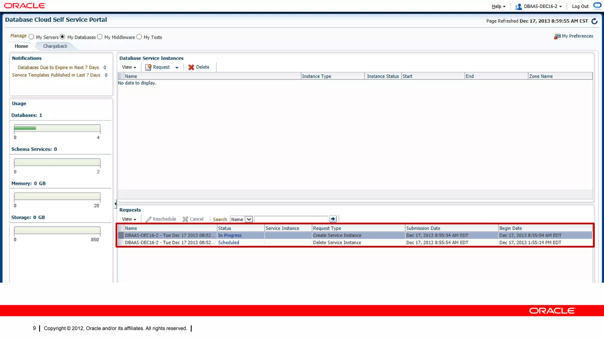 9
Copyright © 2012, Oracle and/or its affiliates. All rights reserved.