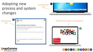 Internal health and safety communication with SnapComms | PPTX