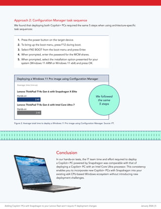 Adding Copilot+ PCs with Snapdragon to your Lenovo fleet won’t require ...