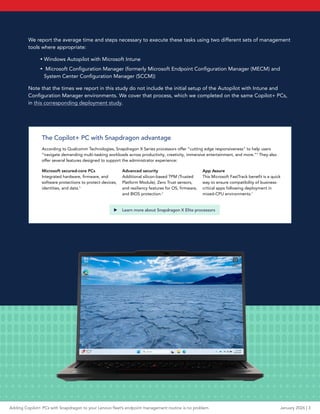 Adding Copilot+ PCs with Snapdragon to your Lenovo fleet’s endpoint ...