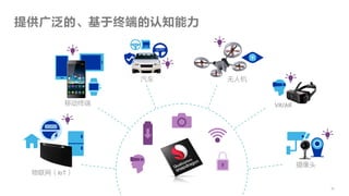 81
提供广泛的、基于终端的认知能力
移动终端
汽车 无人机
物联网（IoT）
摄像头
VR/AR
 